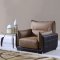 UFY220 Sofa in Tan & Brown Bonded Leather by Global w/Options