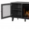 Dean Electric Fireplace Media Console Dimplex w/Logs