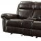 601041 Denisa Motion Sofa Brown Bonded Leather Match w/Options