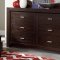 2244 Breese Bedroom by Homelegance in Dark Cherry w/Options