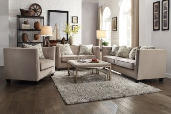 Juliana 53585 Sofa in Beige Fabric by Acme w/Options [AMS-53585-Juliana]