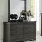 Louis Philippe III Bedroom 24930Q in Dark Gray by Acme w/Options