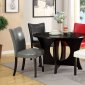 CM3178T Basca 5Pc Dinette Set w/Black Table & Options