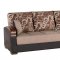 Mobimax Sofa Bed in Brown Fabric by Casamode w/Options