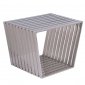 Trapizium Bench FS90ORT in Stainless Steel by LeisureMod