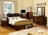 CM7066 Enrico III Bedroom Set in Cherry w/Platform Bed & Options