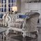 Versailles Chair LV01396 in Ivory Fabric by Acme w/Options