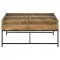 Stephie Coffee Table 704698 Honey Brown by Coaster w/Options