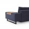 Grand Deluxe Excess Lounger Sofa Bed in Navy by Innovation