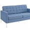 Loft Wool Sofa in Blue by Modway w/Options