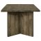 Tyler Dining Table 130511 in Mango Brown by Coaster w/Options