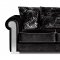 Electra 627 Sofa in Black Velvet Fabric w/Optional Items