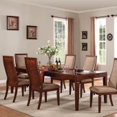 70620 Shelton Dining Table in Walnut by Acme w/Options