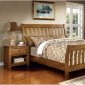 Conrad CM7970 Bedroom in Rustic Oak Finish w/Options