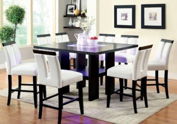 Luminar II CM3559PT 5Pc Counter Height Dinette Set w/Options [FADS-CM3559PT-Luminar II]