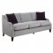 Isabelle 508037 Donny Osmond Sofa in Grey Fabric w/Options