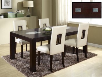 D043DT Dining 5Pc Set w/DG072DC Beige Chairs by Global [GFDS-D043DT-DG072DC-BEI]