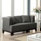 Sofia CM6761GY Sofa in Gray Fabric w/Options