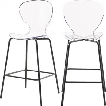 Clarion Counter Stool 766 Set of 2 by Meridian [MRDC-766 Clarion]