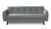 Adda Sofa 54025 MI Piace in Gray Top Grain Leather by Acme