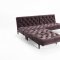 Oldschool Sofa Bed in Mauve w/Retro Legs by Innovation w/Options