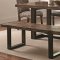 Westbrook Dining Table 121641 Coaster w/Optional Wooven Chairs