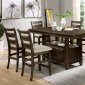 Rigby II Counter Ht Dining Table CM3719PT - Light Walnut & Beige