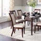 Cornett Dining Set 5Pc 107711 by Coaster w/Glass Top