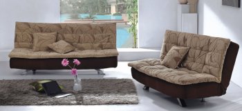 Contemporary Fabric Living Room Set [PKS-S319M]