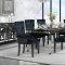 Varian II Dining Chair DN00592 Set of 2 in Black Velvet by Acme