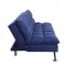 Petokea Sofa Bed 58255 in Blue Fabric by Acme