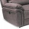 Infinity Power Motion Sectional Sofa in Grey Microfiber by ESF