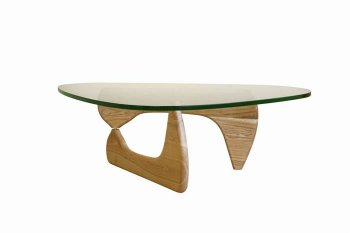 Noguchi Style Coffee Table AHU-9003 Walnut [AHUCT-9003 Walnut]