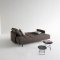 Crescent D.E. Sofa Bed by Brown in Innovation w/Chromed Legs