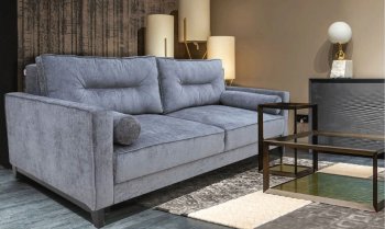 Pesaro Sofa Bed in Gray Fabric by ESF [EFSB-Pesaro Gray]