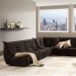 Brown Micro Suede Modern Sofa & Loveseat Set w/Options