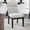 Jasmin Dining Room Set 5Pc CM3393RT in Black & Light Gray