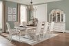 Willowick Dining Table 1614-108 in Antique White by Homelegance