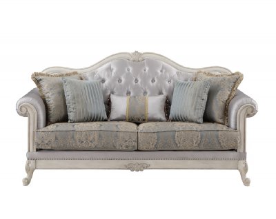 Gilana Sofa LV02165 in Gray Linen by Acme w/Options