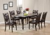 D4284DT Dining Set 5Pc in Dark Brown by Global w/Options