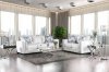 Ilse Sofa SM2675 in Off-White Chenille Fabric w/Options