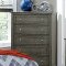 Garcia Bedroom 2046 5Pc Set in Gray by Homelegance w/Options