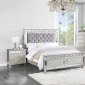 Varian Kids Bedroom BD01412T Gray Velvet & Mirrored by Acme