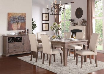 Mill Valley 5108-84 Dining Table by Homelegance w/Options [HEDS-5108-84 Mill Valley]