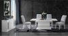 Monaco Dining Room 5Pc Set in White by Global w/Options