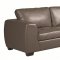 500805 Joaquin Sectional Sofa in Grey Leatherette by Coaster