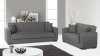 Dolce Sofa Bed in Grey Chenille by Rain w/Optional Items