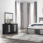 Mia Bedroom Set in Black by Global w/Options