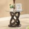 702788 Coffee Table 3pc Set in Cappuccino by Coaster w/Options