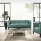 Calais Sofa in Marine Green Velvet by Elements w/Options